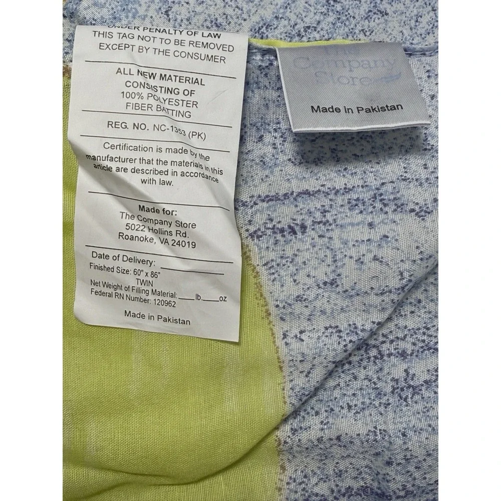 Celestial Comforter‎ The Company Store TWIN Moon Stars Sweet Dreams Bedspread